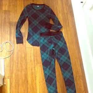 Flannel pajama set